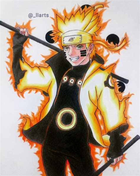 Naruto Rikudou Sennin Fanart Naruto Instagram