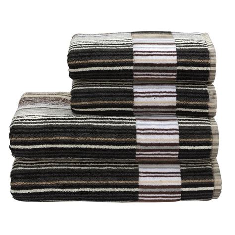 Supreme Capsule Stripe Towel Neutral Bath Sheet From Christy