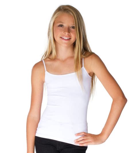 Solid Full Cami For Girls 10 14