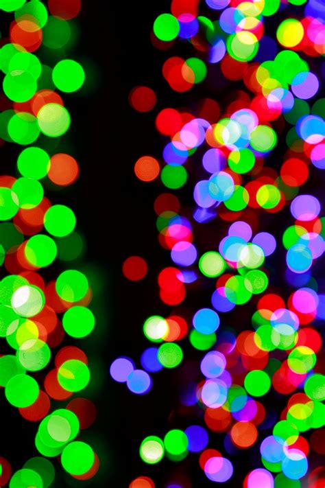 Blurred Christmas Lights Free Stock Photo Public Domain Pictures