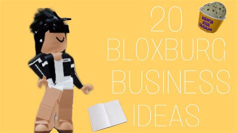 20 Bloxburg Business Ideas 🔨 Youtube