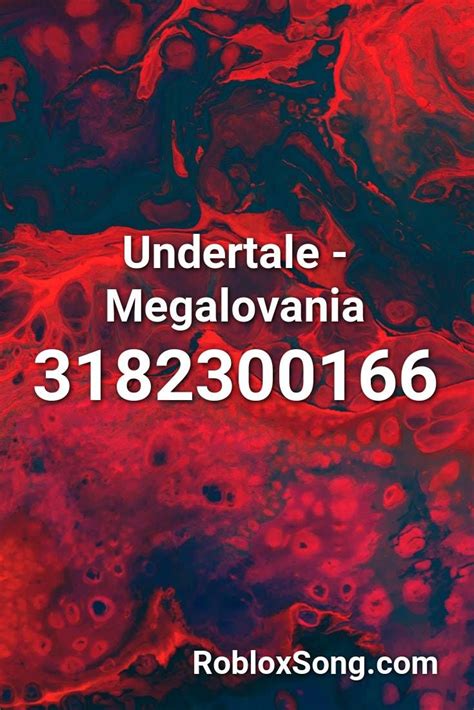 We have the largest database of roblox music ids. Undertale - Megalovania Roblox ID - Roblox Music Codes in ...
