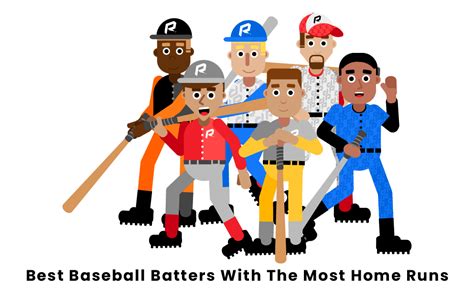 Top 6 Baseball Batters With The Most Home Runs