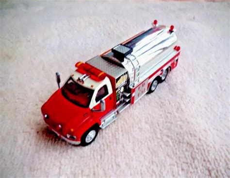 Vintage Ho 187 Boley Gmc Topkick Fire Tanker Truck Red And Wht 1650