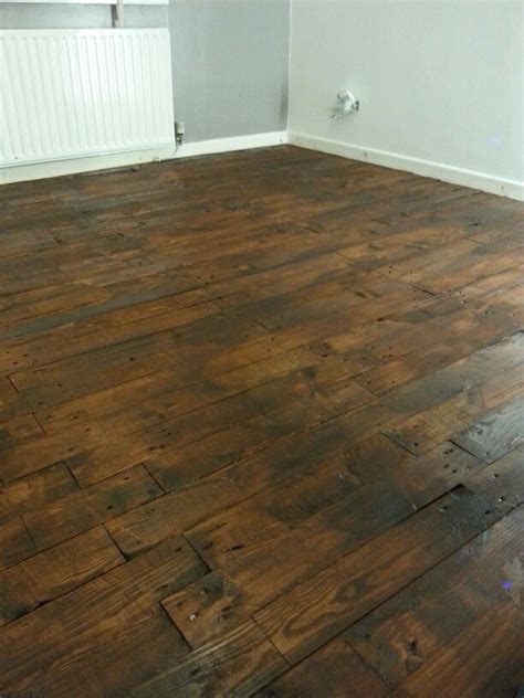 My Pallet Wood Floor Reclaimed Pine From 22 Euro Pallets Wood