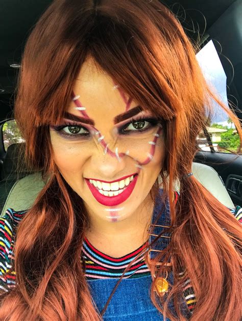 Diy Chucky Costume And Make Up Diy Chucky Costume Chucky Halloween