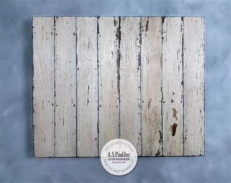 Distressed Weathered Blank Pallet With Original