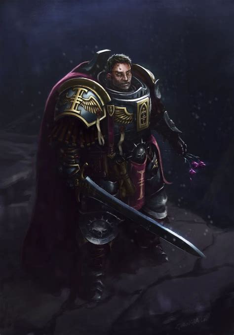Captain Titus 1d4chan Warhammer Warhammer 40000 Warhammer 40k Artwork