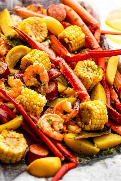 Seafood Boil Recipe With Smoky Sausage Diethood