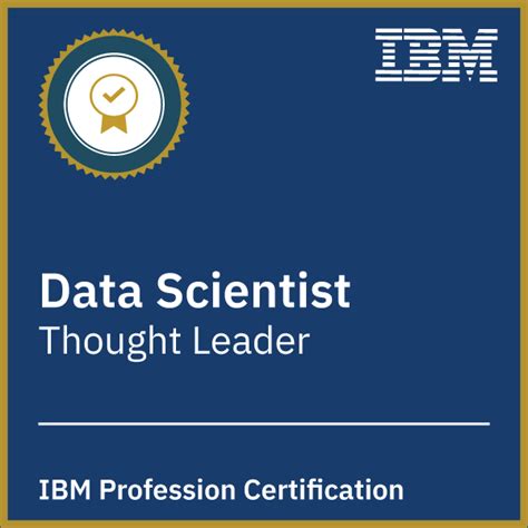 25% said earning their ibm data science professional certificate helped them make more money. Data Science Profession Certification - Level 3 Thought ...