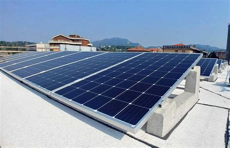 Zavorra 15° Inclinazione Per Impianti Fotovoltaici Su Tetti Piani Sun