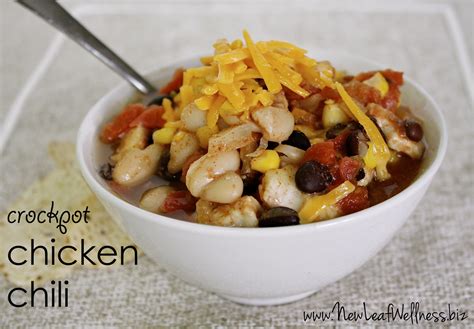 When using chicken, if a recipe has chicken thighs and you don't like them, simply substitute for chicken breast and the recipe will work perfectly. Five chicken crockpot recipes - New Leaf Wellness