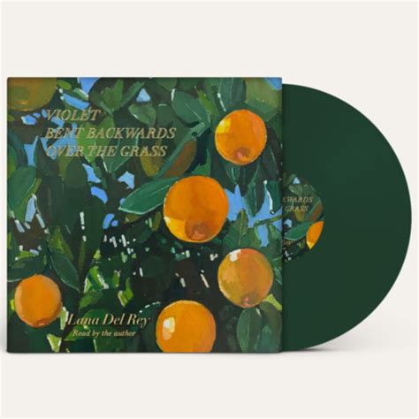 Lana Del Rey Violet Bent Backwards Over The Grass Dark Green Vinyl Rainbowrecordsde