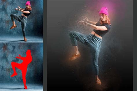 Color Splash Effect Photoshop Action Design Cuts