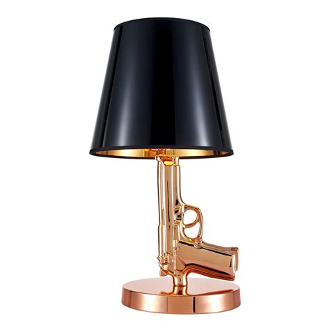 Check spelling or type a new query. Cult Living Lampe de Chevet Gun Cuivre et Abat-jour Noir ...