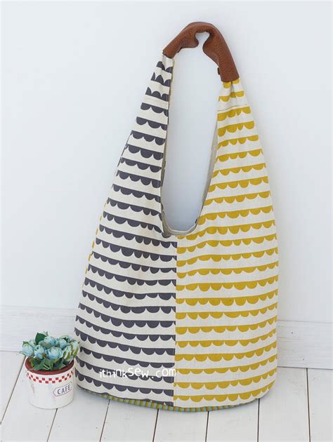 Ellie Hobo Bag Pdf Sewing Pattern Hobo Bag Patterns Bag