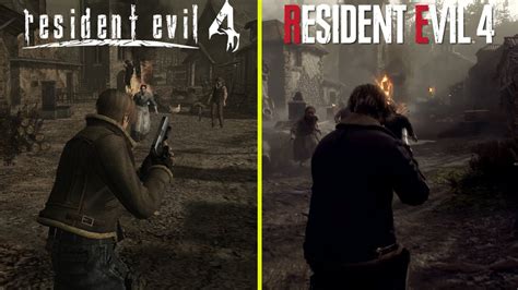 Resident Evil 4 Remake Demo Vs Original Beginning Comparison Youtube