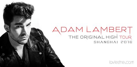 Adam lambert the original high. Adam Lambert The Original High Tour Shanghai 2016 - La Vie ...