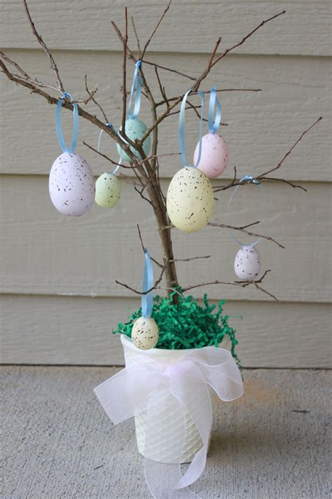 Making Our House A Home Easter Egg Tree Centerpiece