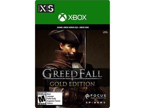 Greedfall Gold Edition Xbox Series X S Xbox One Digital Code