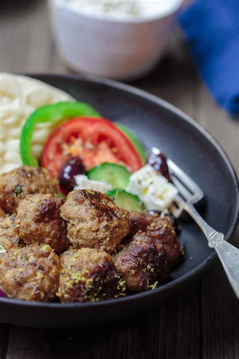 Keftedes Greek Meatballs Recipe The Mediterranean Dish Best Greek