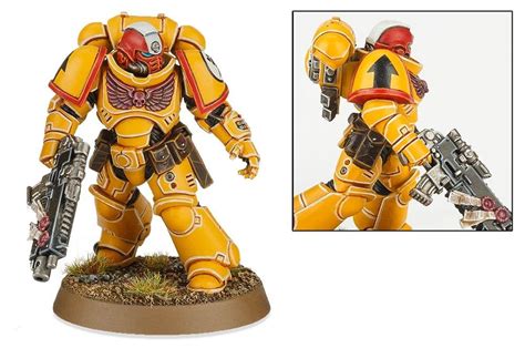 Imperial Fists Proper Armor Color Schemestrim Colors Rwarhammer40k