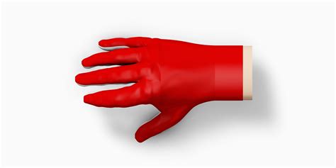 3d Model Hand Ipt Fil Autodesk Inventor Part File For Glove Design Use