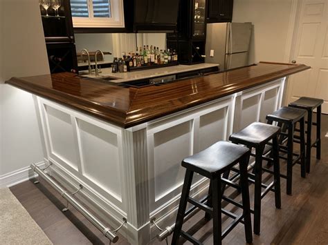 Finished Bar Photo Gallery Bar Rails And Parts Hardwoods Incorporated
