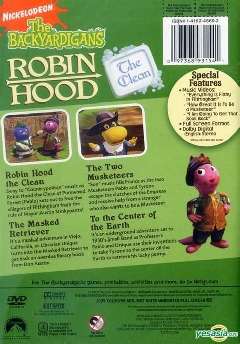 YESASIA Backyardigans Robin Hood The Clean US Version DVD