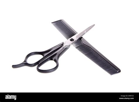 Hair Scissors And Comb Stock Photos And Hair Scissors And Comb Stock
