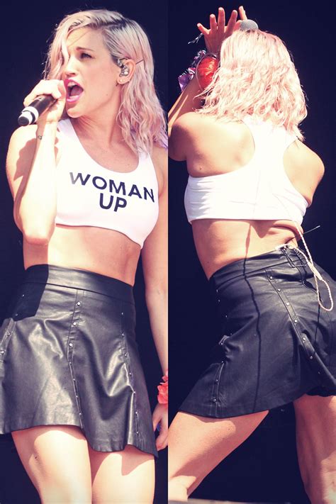 Ashley Roberts Performs At The Guilfest Festival Leather Celebrities