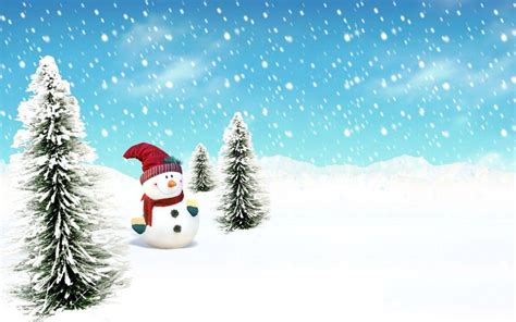 Christmas Snow Wallpapers Wallpaper Cave