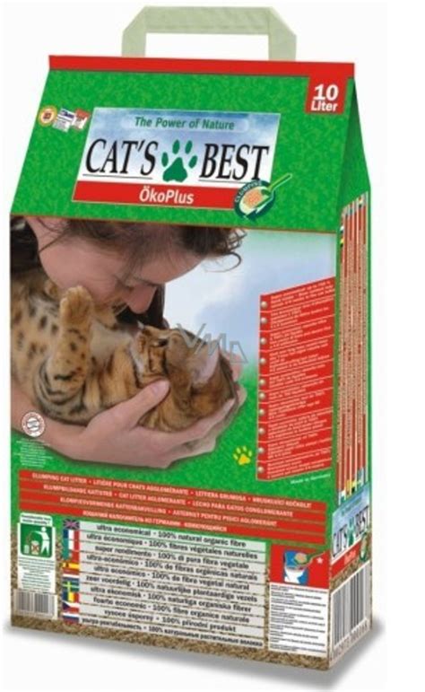 Cats Best Oko Plus Highly Economical Litter For Cats Rabbits And Small