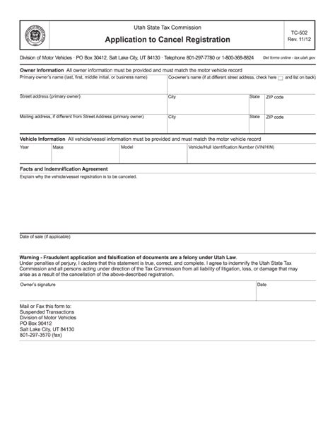 Utah Title Application Fill Out And Sign Online Dochub