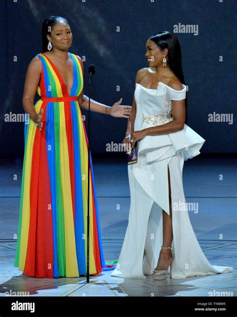 Tiffany Haddish And Angela Bassett Onstage During The 70th Annual