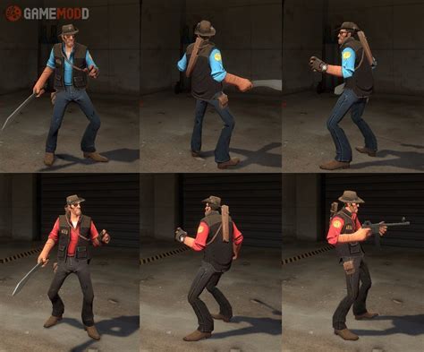 Badlands All Class Pack Tf2 Skins All Class Gamemodd