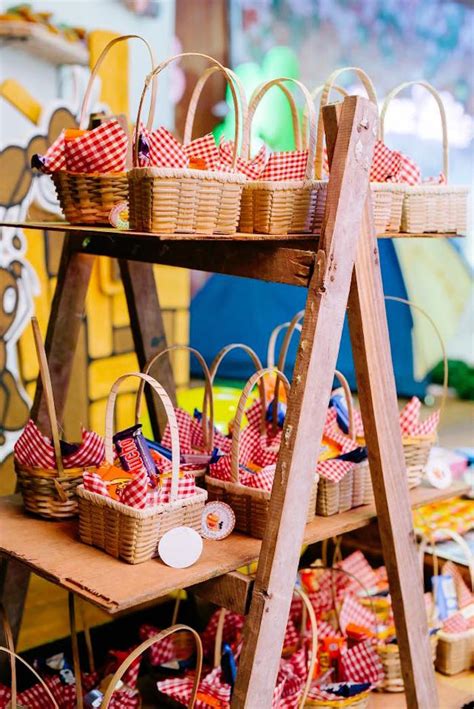 Traditionally, this party theme would be held in a local public park. Kara's Party Ideas Picnic Birthday Party | Kara's Party Ideas