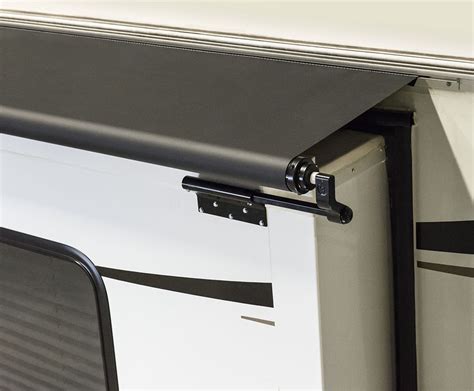 Solera 14.5' Slider (Slide-Topper) in Black w/ Black Hardware Lippert