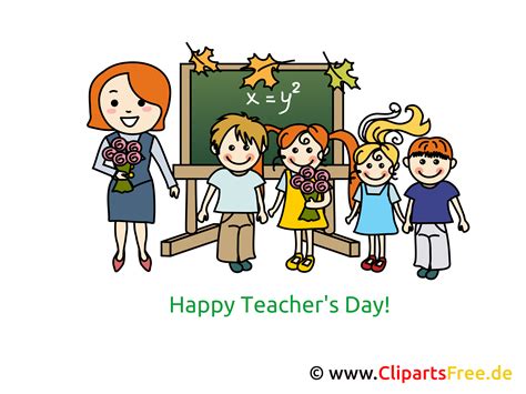 Teachers Day Clip Card Art Pic