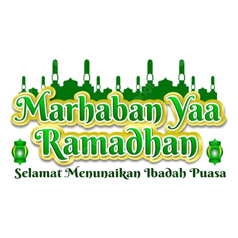 Gambar Marhaban Ya Ramadhan Vektor Ramadan Marhaban Ya Ramadhan 2023