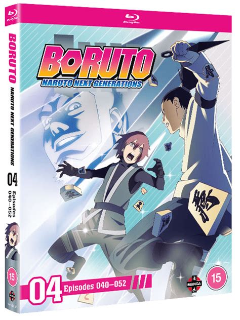 Buy Bluray Boruto Naruto Next Generation Set 04 Episodes 40 52 Blu