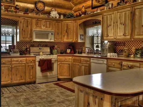Pin By Christine Becker On Beautiful Home Log Home Kitchens Rustic