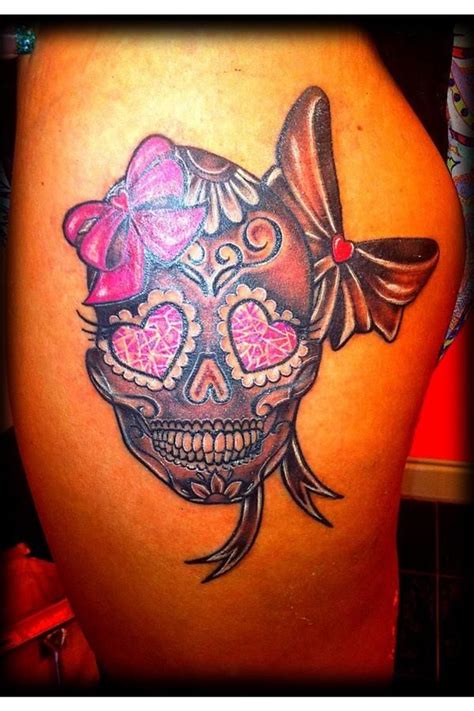 Girly Skull Tattoos Sugar Skull Tattoos Body Art Tattoos Tattoos For
