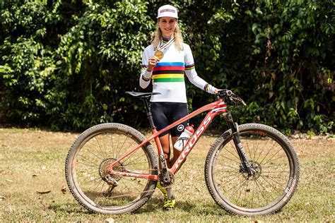 The joy of mountain biking, which i still feel at each training session; Jolanda Neff (Kross Racing Team): "mountain biking is my ...