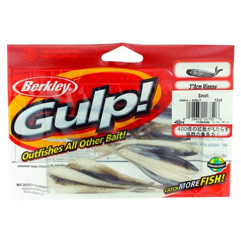 Berkley Gulp Minnow Fishing Soft Bait
