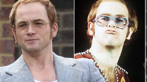 Taron Egerton Is Spitting Image Of Sir Elton John As He Films Biopic