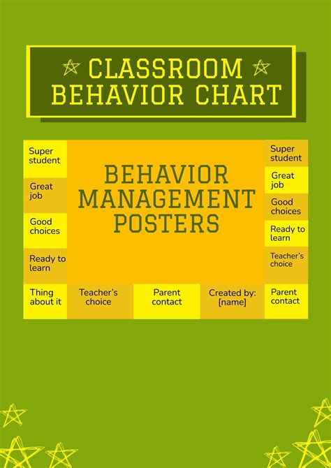 13 Free Printable Behavior Charts In Psd Illustrator Word Pdf