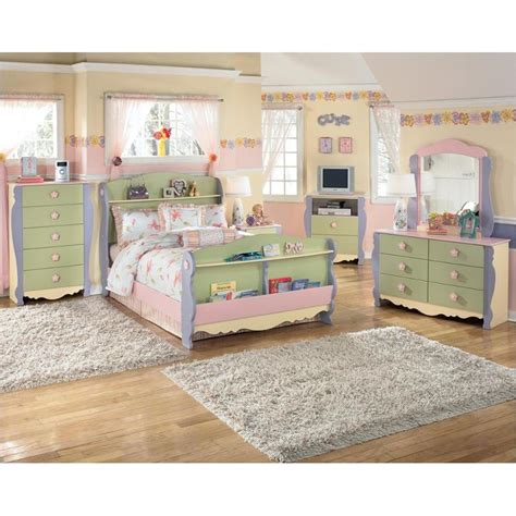 B140 87 Ashley Furniture Doll House Full Sleigh Bed