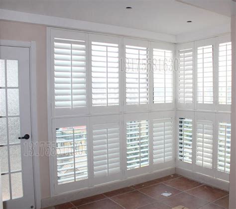 Add a splash of metallic style to your room with our metal blinds and bring you decor together. American style solid wood Venetian blinds shutters ...