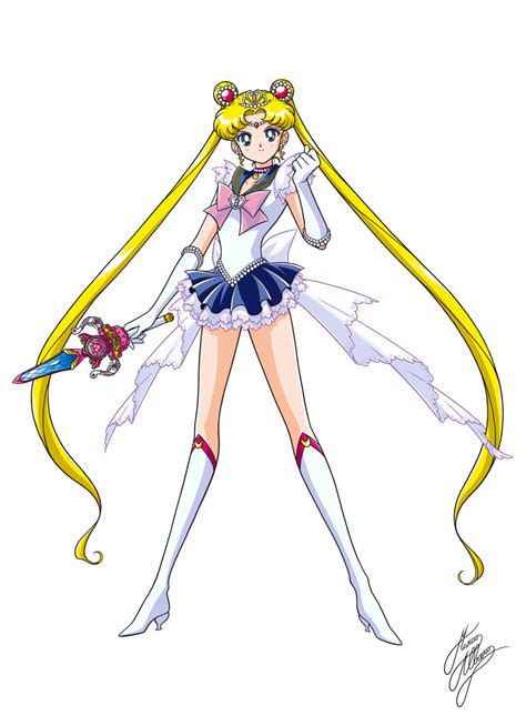 Silver Moon Crystal Power Kiss Princess Sailor Moon By Marco Albiero